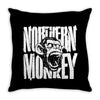 northern monkey Throw Pillow