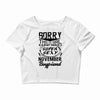 This Girl Is Taken By A Super Sexy November Boyfriend Crop Top