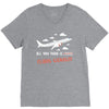 all you need is flight ticket V-Neck Tee