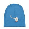 lonely traveller Baby Beanies