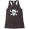 skull bones Racerback Tank