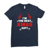 xmas gift the best Ladies Fitted T-Shirt