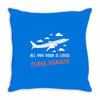 all you need is flight ticket Throw Pillow