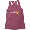Mom to Bee Baby Boy Racerback Tank