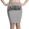 Avengers Silhouette Pencil Skirts