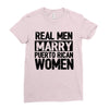 marry puerto rican woman Ladies Fitted T-Shirt