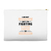 I am Not Super Woman But I'm Fighting Uterine Cancer So Close Enough Accessory Pouches