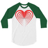 love red 3/4 Sleeve Shirt