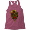 dog hip hop style Racerback Tank