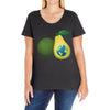 vegan world Ladies Curvy T-Shirt