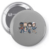 strange bffs Pin-back button