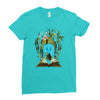 book of magic and adventures Ladies Fitted T-Shirt