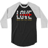 love make you fall apart 3/4 Sleeve Shirt