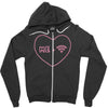 me + wifi Zipper Hoodie