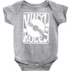 vinyl rules Baby Onesie