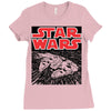 millennium falcon Ladies Fitted T-Shirt