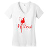 hipsoul Women's V-Neck T-Shirt