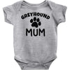 greyhound mum Baby Onesie