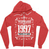 vintage made in 1997 perfectly aged a living legend Zipper Hoodie