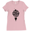 eat all you want Ladies Fitted T-Shirt