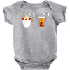 my gut my choice Baby Onesie