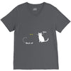 black cat magic V-Neck Tee