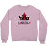 mouthy canadian Crewneck Sweatshirt