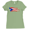 puerto rico Ladies Fitted T-Shirt