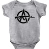 gun logo Baby Bodysuit