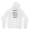 number one dad funny t shirt binary nerd geek tee s 3xl Unisex Hoodie