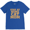 stay at home cat mom V-Neck Tee