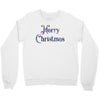 merry christmas colorful glitter Crewneck Sweatshirt