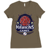 hawkins games Ladies Fitted T-Shirt