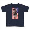 july 4th skull Toddler T-shirt