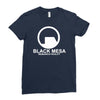 the black mesa research Ladies Fitted T-Shirt