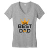 The Best Dad Women's V-Neck T-Shirt