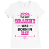 The Best Grammy Was Born In May Ladies Fitted T-Shirt