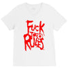 arch enemy fuck the rules V-Neck Tee