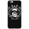 totenkopf zylinder skull pik poker ace topper bike mc rock metal iPhone 6/6s Case