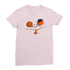 crime scene Ladies Fitted T-Shirt