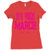 2018 Women's March On USA Ladies Fitted T-Shirt