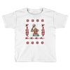 ugly sweater fight christmas t shirts Toddler T-shirt