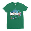 Just Play It Fortnite Ladies Fitted T-Shirt