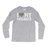 i love my soldier regular camouflage Long Sleeve Shirts