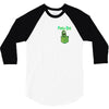 pickle rick 3/4 Sleeve Shirt