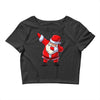 Santa Dabbing Crop Top