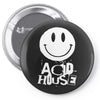 acid house Pin-back button
