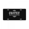 coffee (3) License Plate