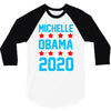 michelle obama 2020 3/4 Sleeve Shirt