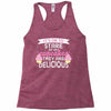 it' ok to stare at my cupcakes they are delicious Racerback Tank